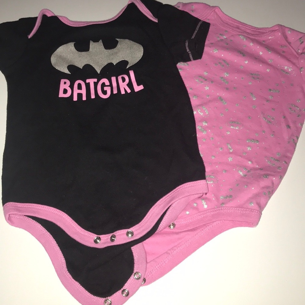 Girls Batman Onesies Bundle - Sized 18 months